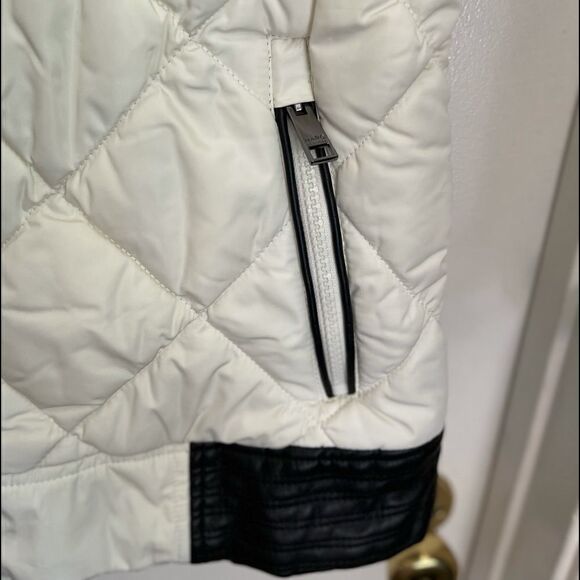 MARC NEW YORK PERFORMANCE White Asymmetrical Zipper Vest.Size 2X - Picture 8 of 13